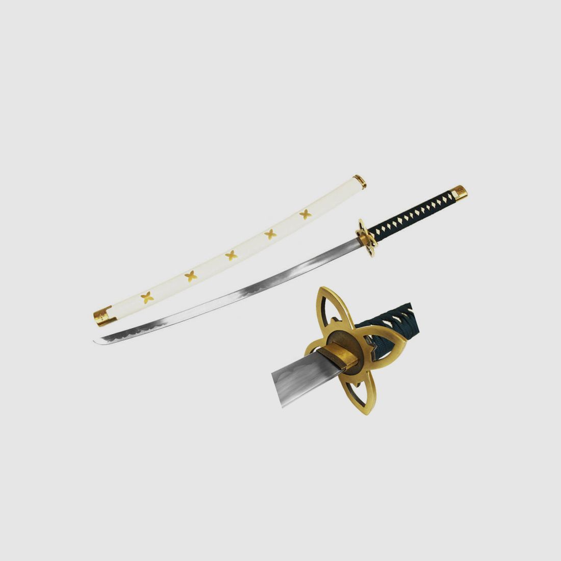 Shigure Anime Katana mit traditioneller Griffwicklung