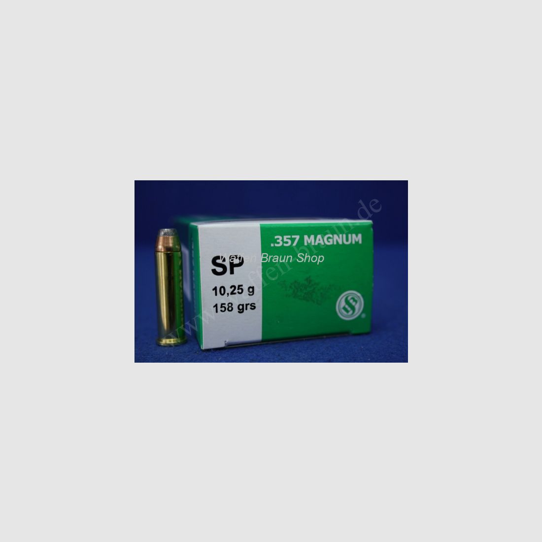 S+B .357Mag. SP NON-TOX 158grs. 50pcs