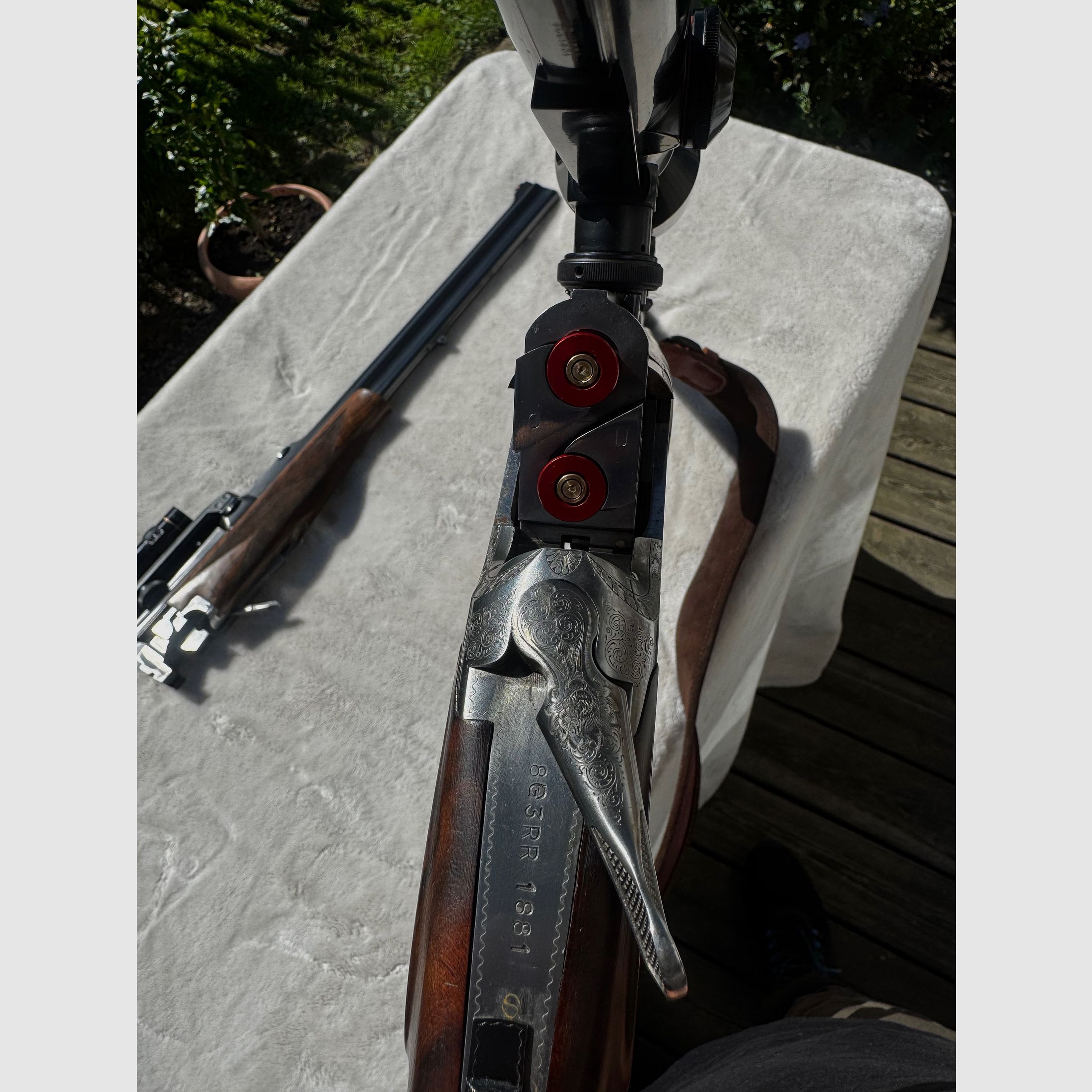 Rare FN Herstal double express rifle