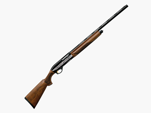 Benelli Duca di Montefeltro 20 erkennt man an der schlanken Linie des Gehäuses aus einer speziellen, hochfesten Aluminiumlegierung Ergal
