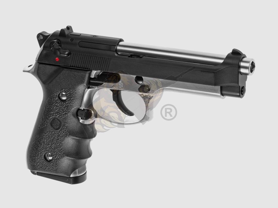 M9A Airsoft Pistole - GBB in Dualtone Schw./Silber