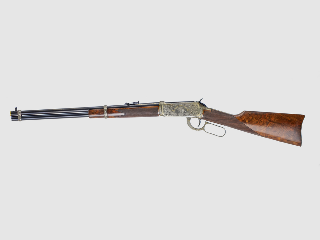 Winchester Modell 1894 „One of One Thousand“ – Gravur Meister Giovannelli – Goldauflagen – Kal. .30-30 Winchester, Bild 3 von 32