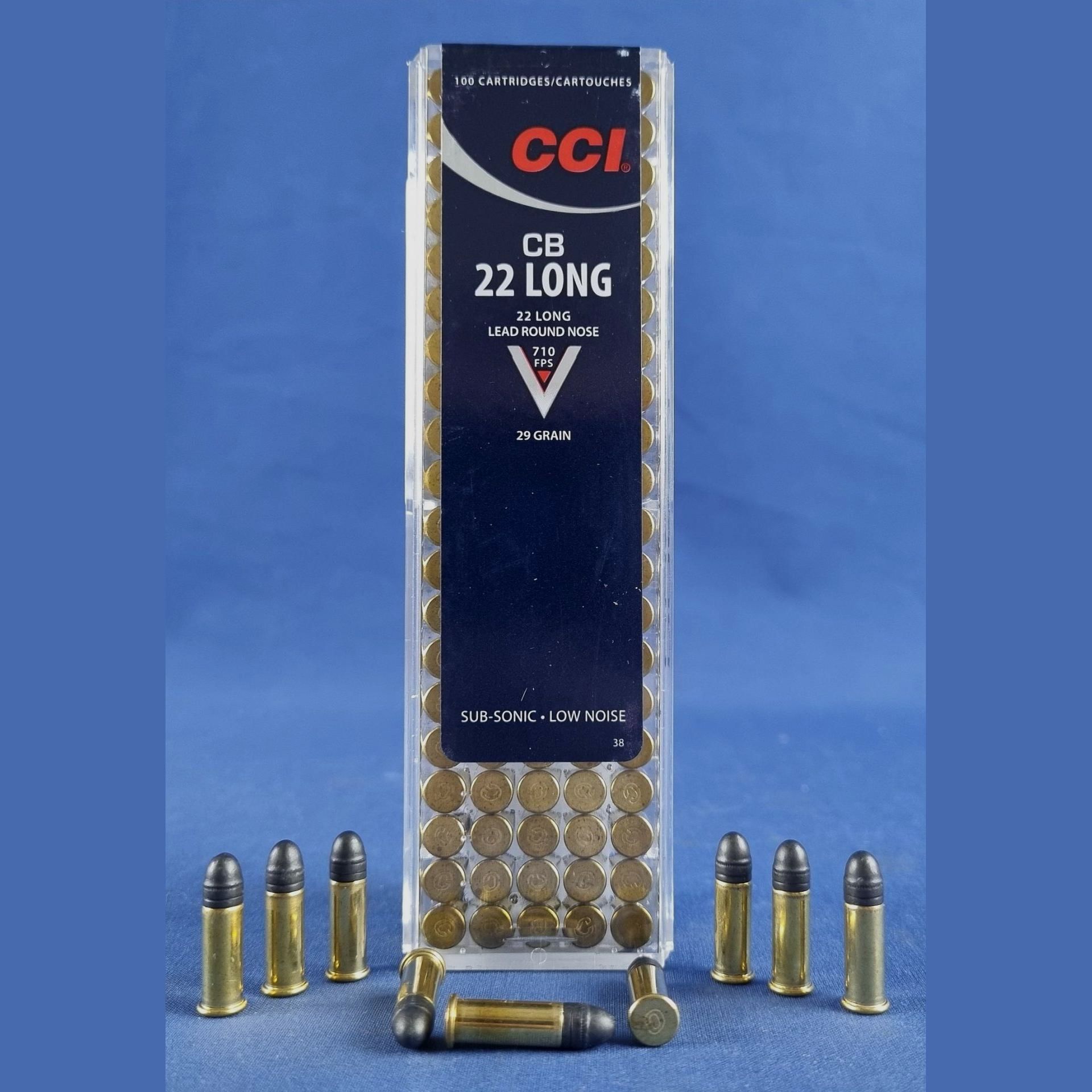 CCI .22 CB LONG 1,9g/29grs. LRN