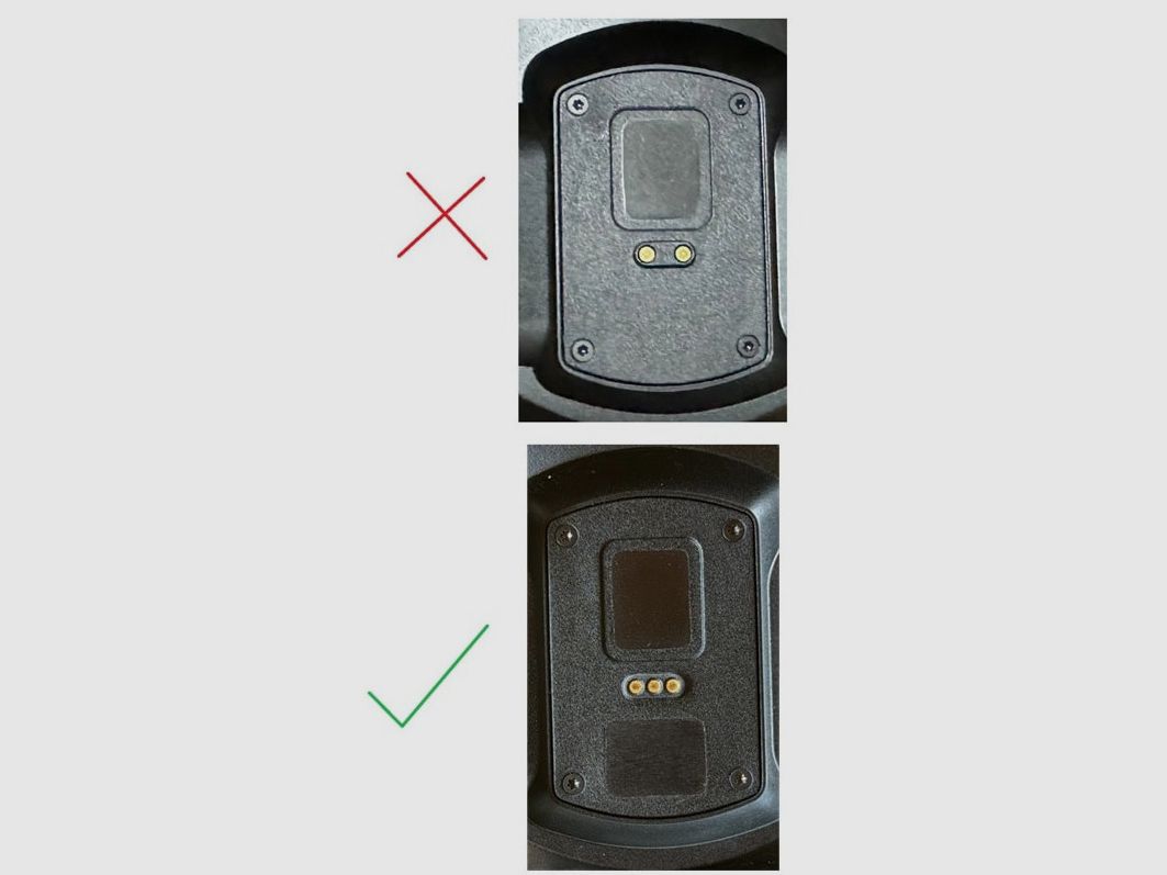 Infiray IBP-6 accu's + oplader verwisselbare accu's