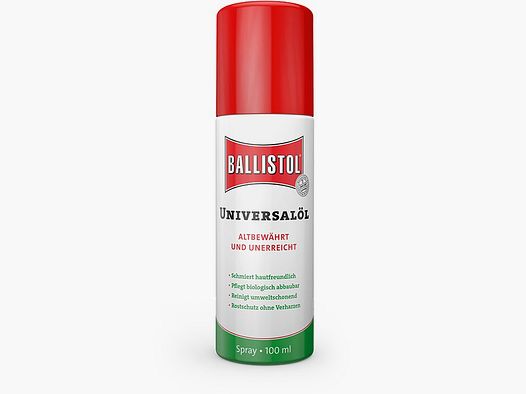 Ballistol Waffenöl Spray 100ml Reinigungszubehör für Waffen