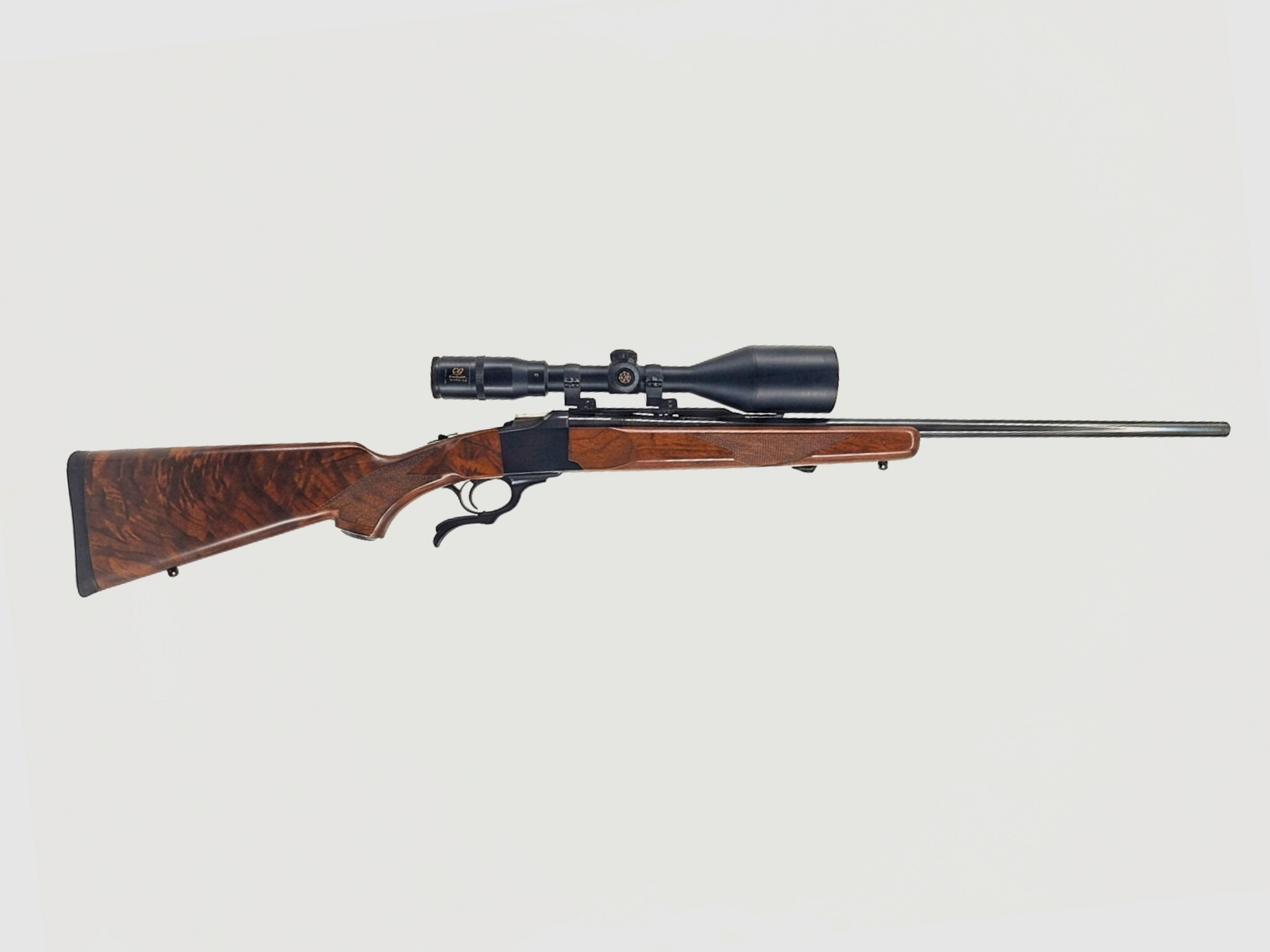 Ruger No. 1 .300 Win Mag mit Nikko Stirling 4-12×50, billede 1 af 2