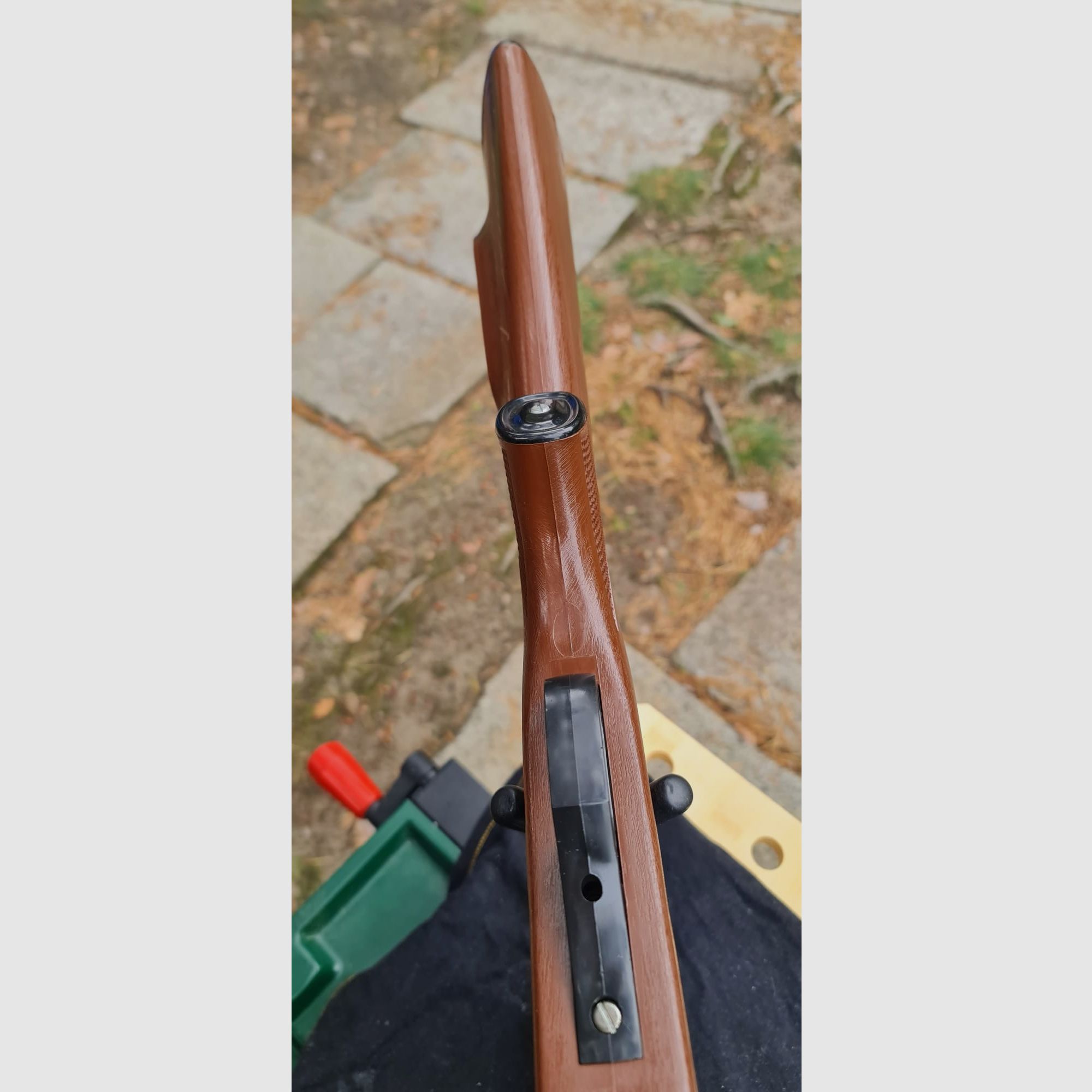 Luftgewehr Haenel 304 Kaliber 4,5mm (.177) Knicklauf -Schaft ohne Risse und Brüche-