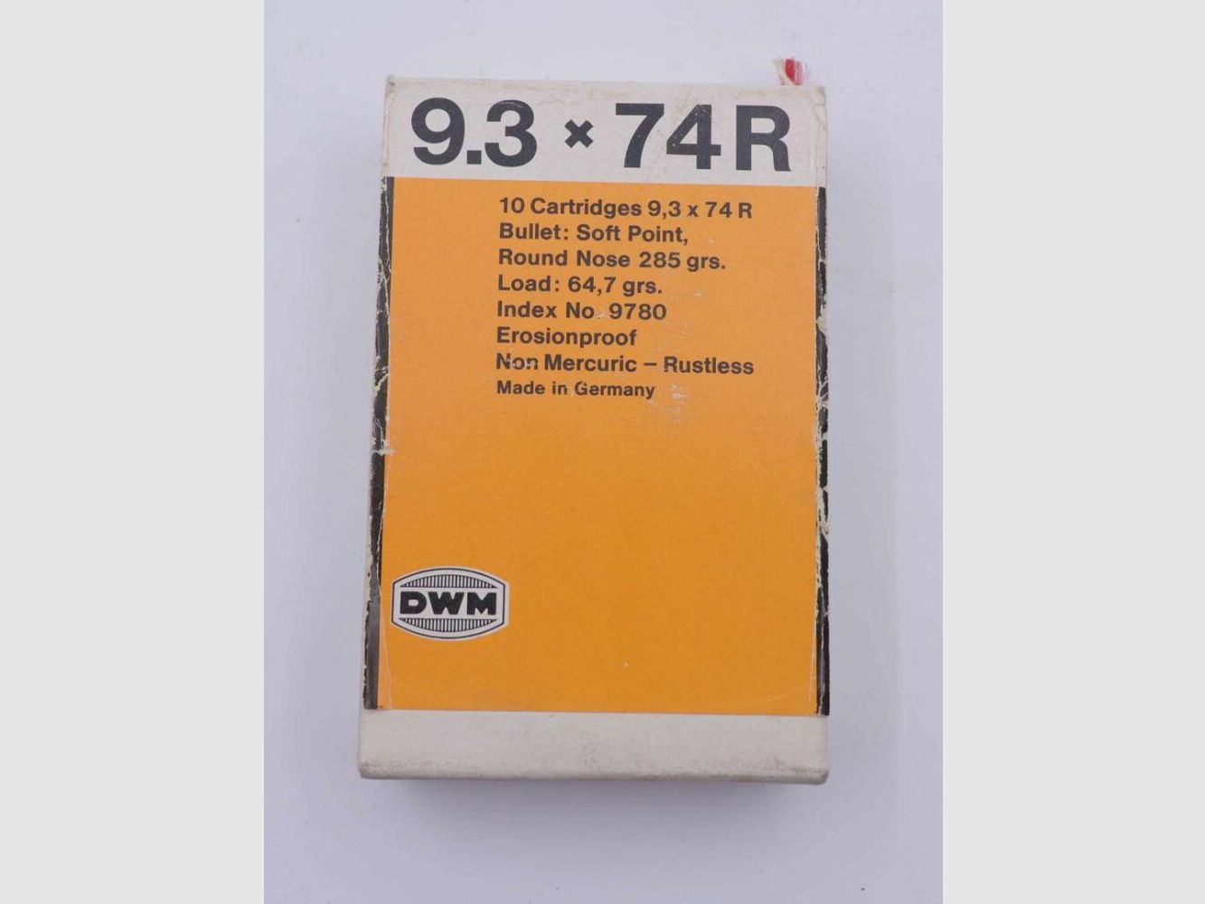 DWM, Berlin cartouches de fusil 9,3x74R