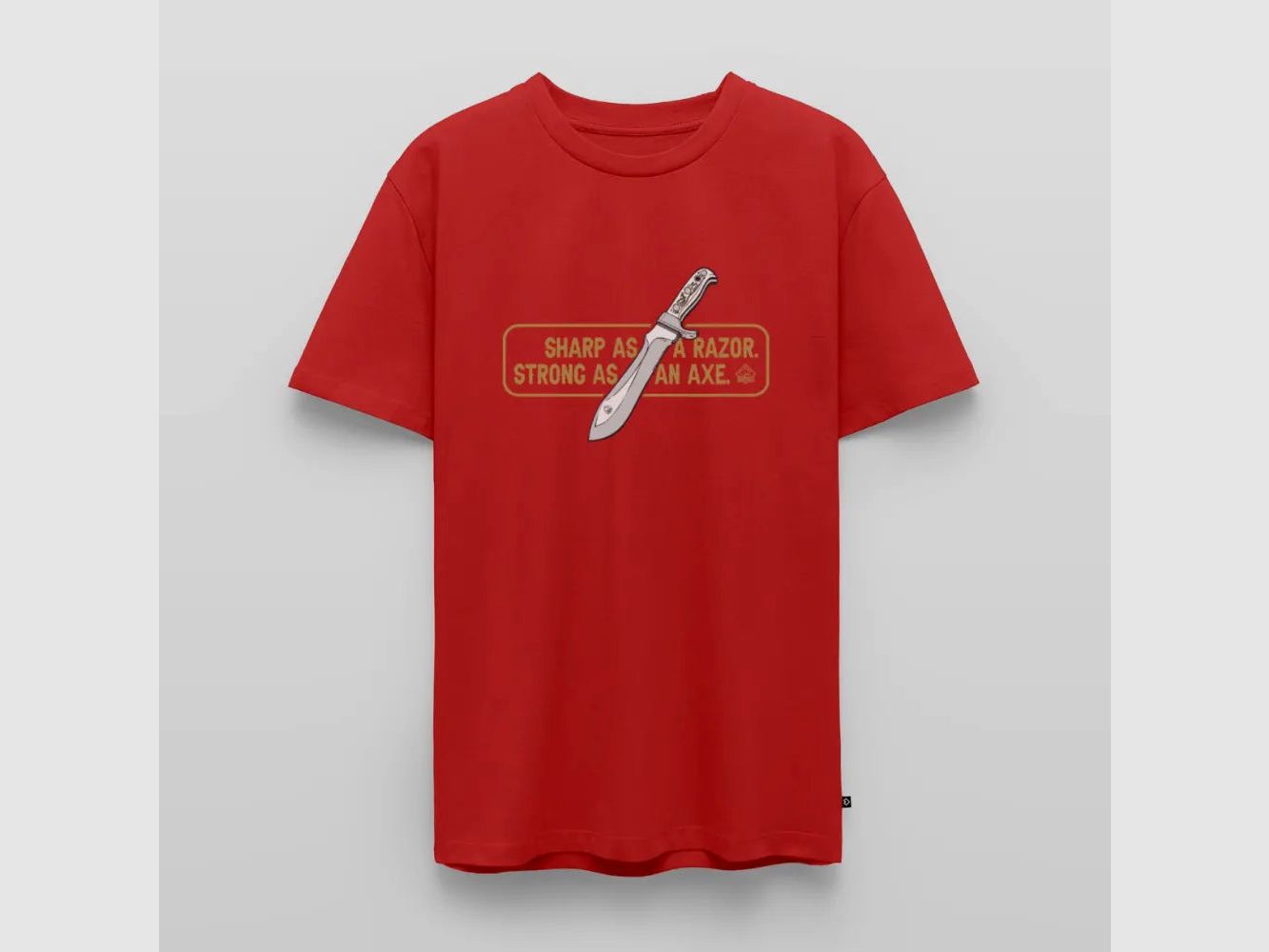 PUMA Męska Premium T-Shirt "White Hunter Sharp & Strong"