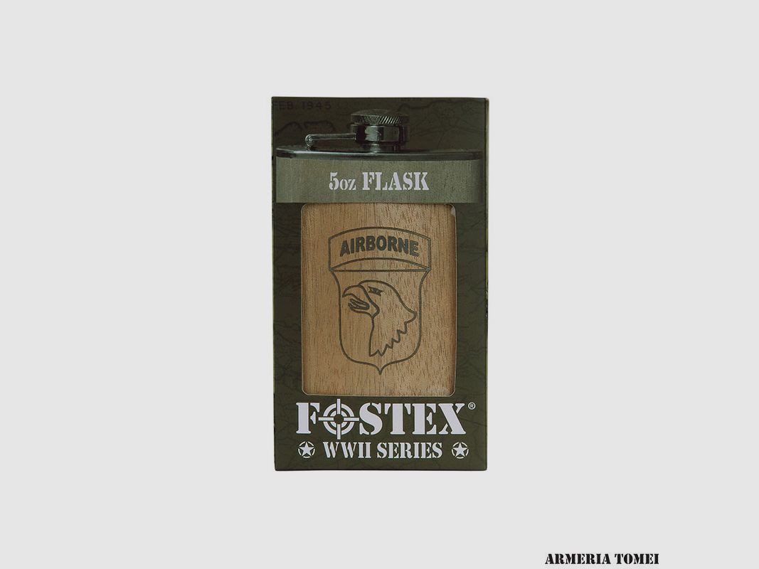 FOSTEX – Edelstahlflasche 5oz 101ST AIRBONE, Bild 2 von 2