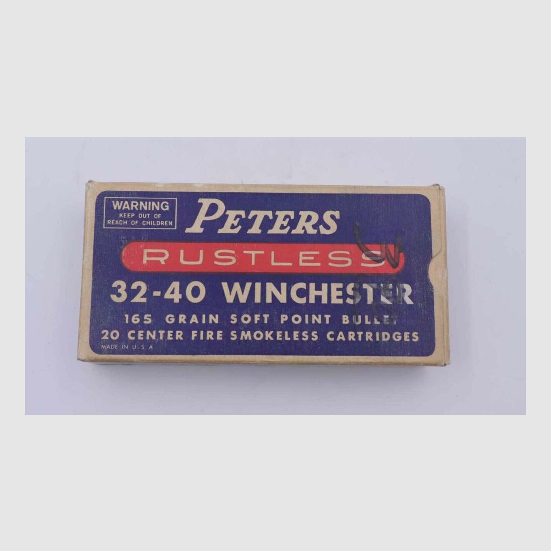 Cartuchos de rifle Peters USA .32-40Win.