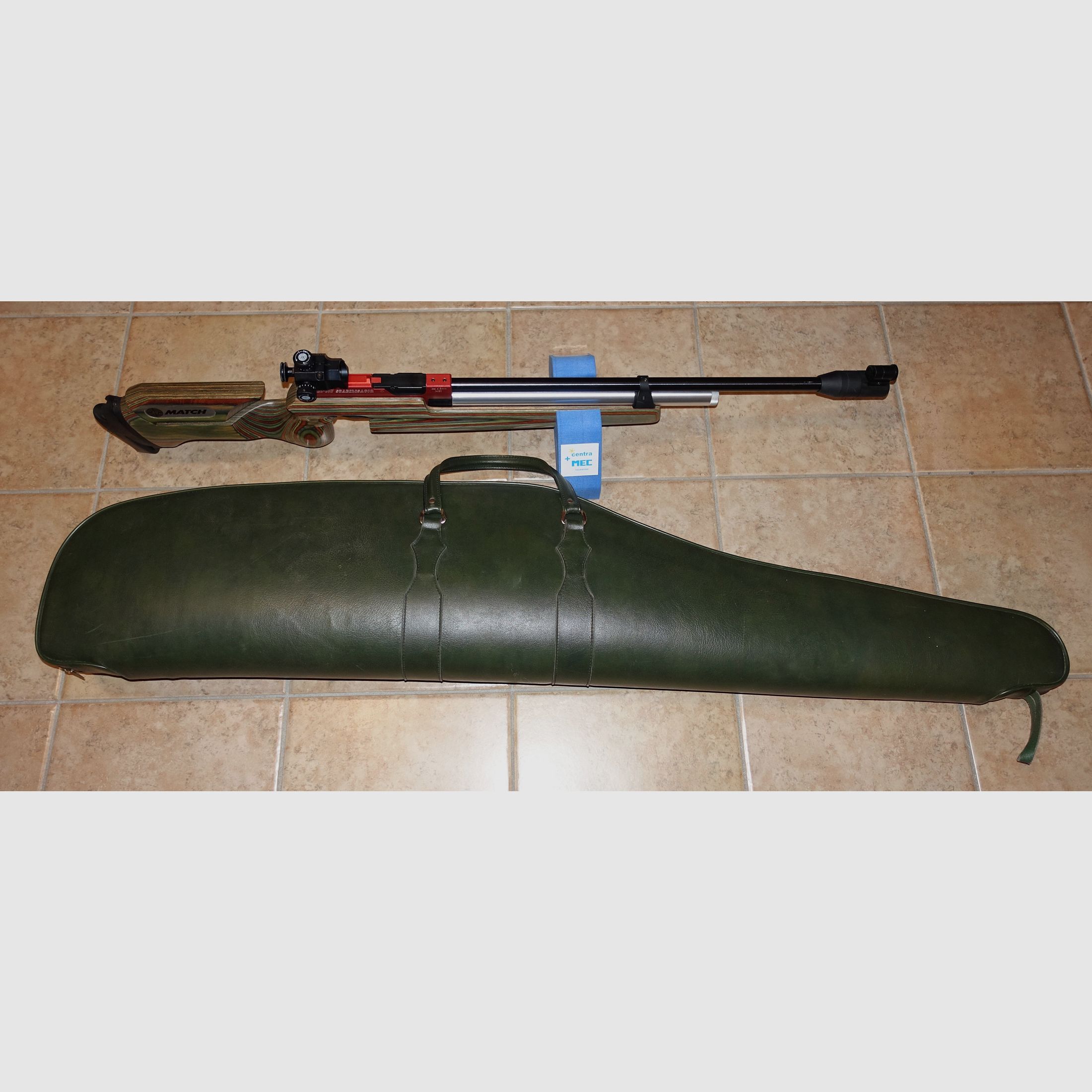 Steyr Match Air Rifle LG-10P Stabilizer + Cartridge TÜV 2033 + Bag