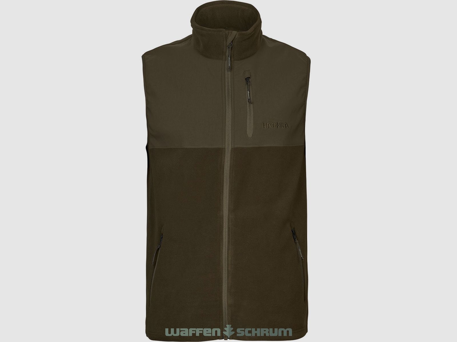 Härkila Fleece Vest Fjell Hunting Green/ Willow Green
