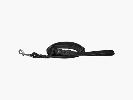 Spotted! Pro Lederen Leash Zwart Bout Haak 1.6 |