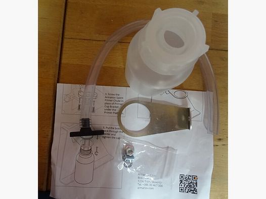 Armanov Flasche+Halter für verbrauchte ZH für Dillon 650 XL