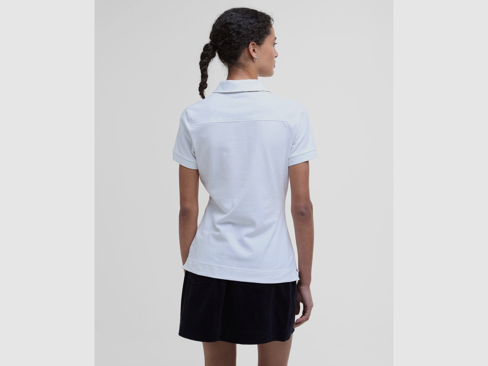 BARBOUR Poloshirt Portsdown White/ Hessian