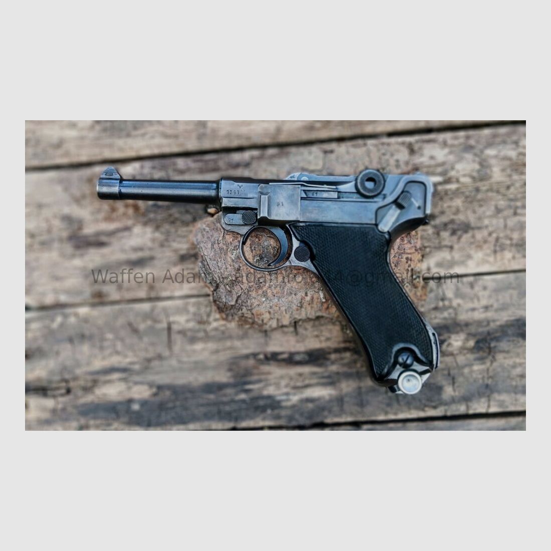 Mauser P. 08 Schiwy Sicherung