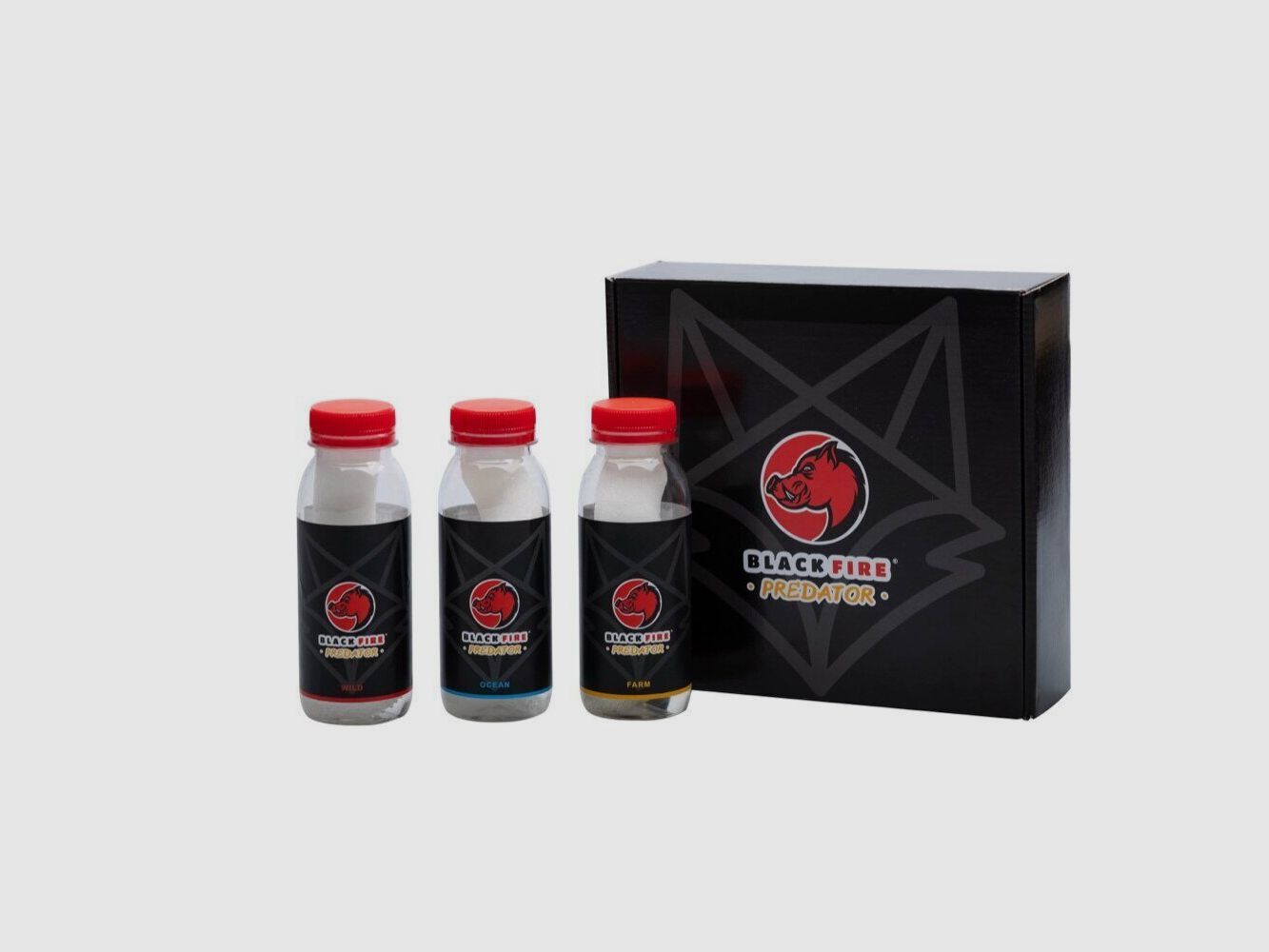 Attractant Black Fire Predator (3 bottiglie), immagine 2 di 6