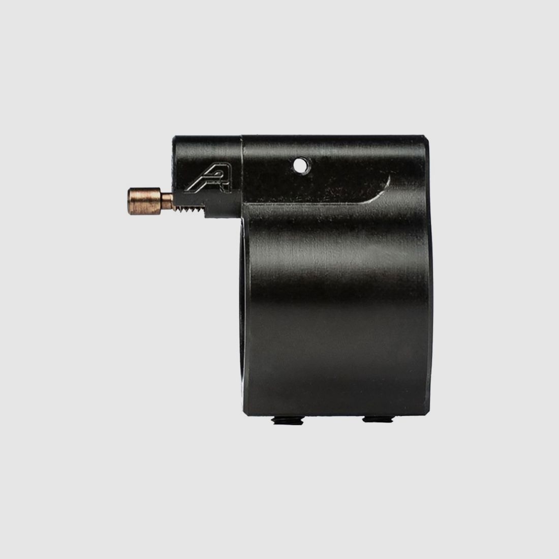 AERO PRECISION PROFILE BLOCKS AERO PRECISION LOW PROF ADJUSTABLE GAS BLOCK W/SCREWS .875″ FOR AR-15 BLACK, image 2 of 3