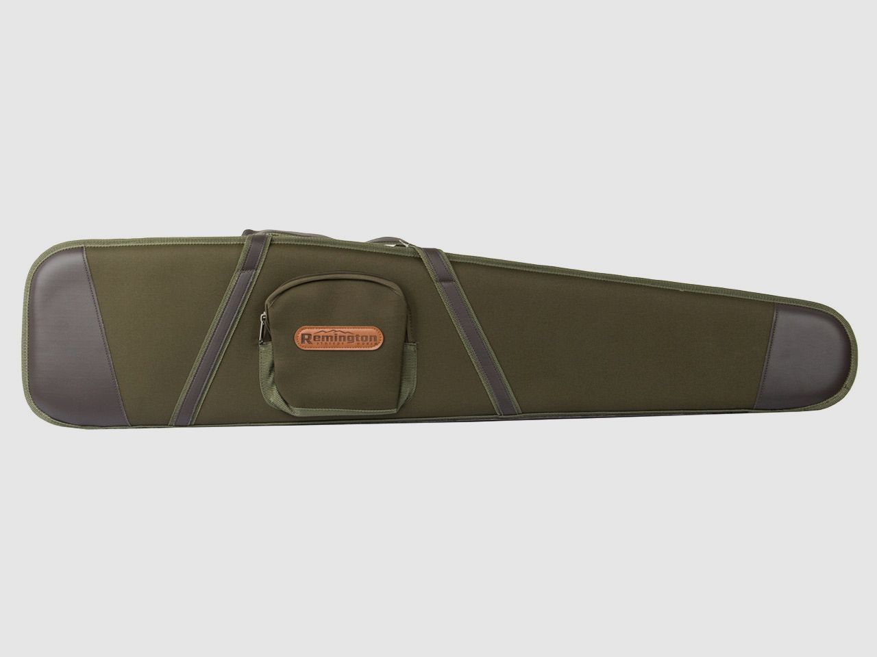 Gewehrfutteral Gewehrtasche Remington Soft Rifle Case 124 x 22 cm abschlieĂźbar Polyester grĂĽn