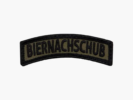 Café Viereck Café Viereck Patch Biernachschub TAB oliv schwarz