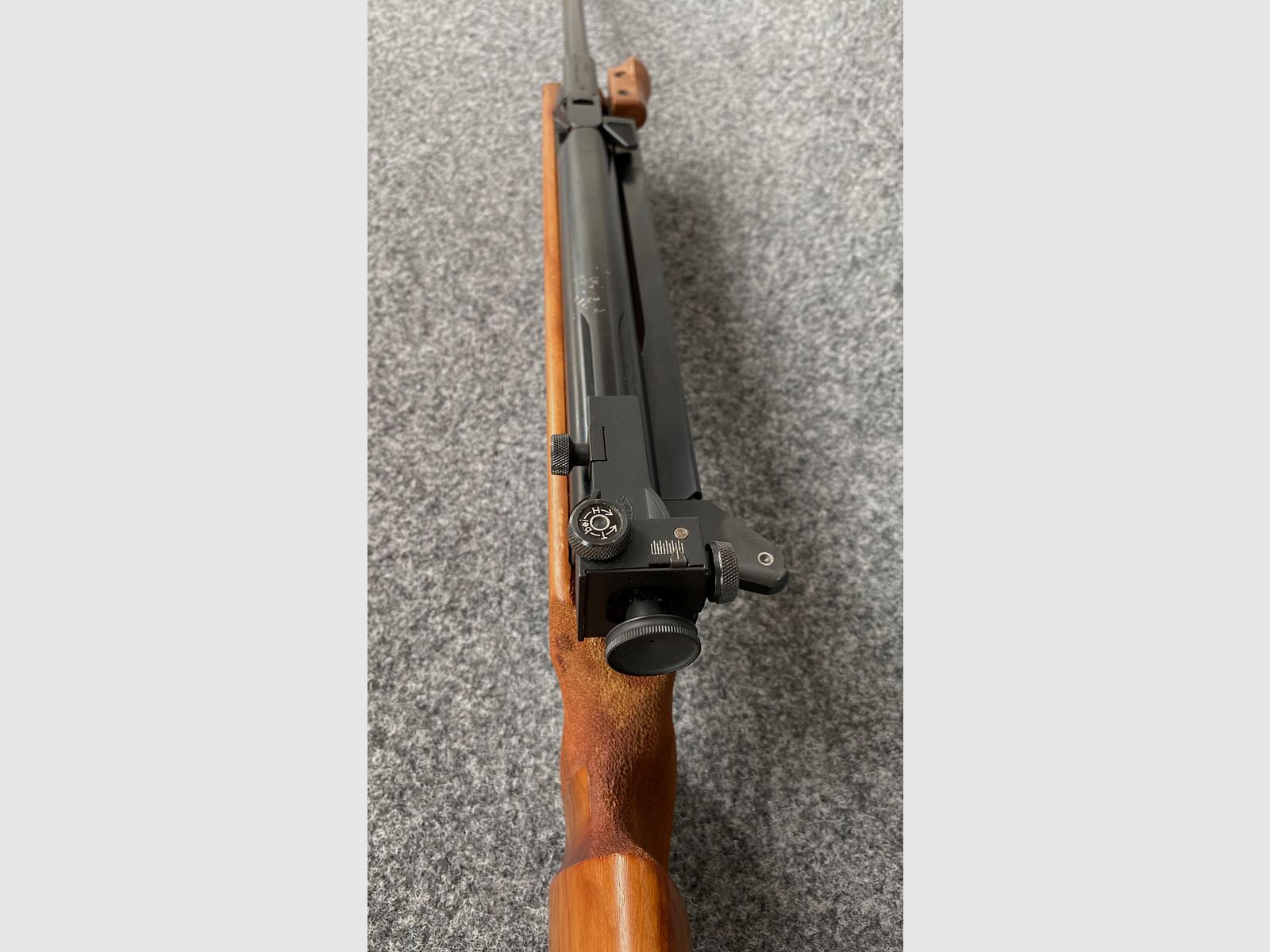 Walther LGR, Matchluftgewehr, Seitenspanner