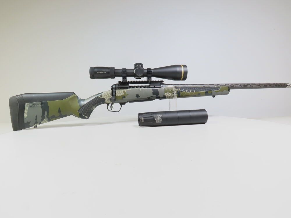 Kompletny zestaw Savage 110 / Leupold / A-Tec H2