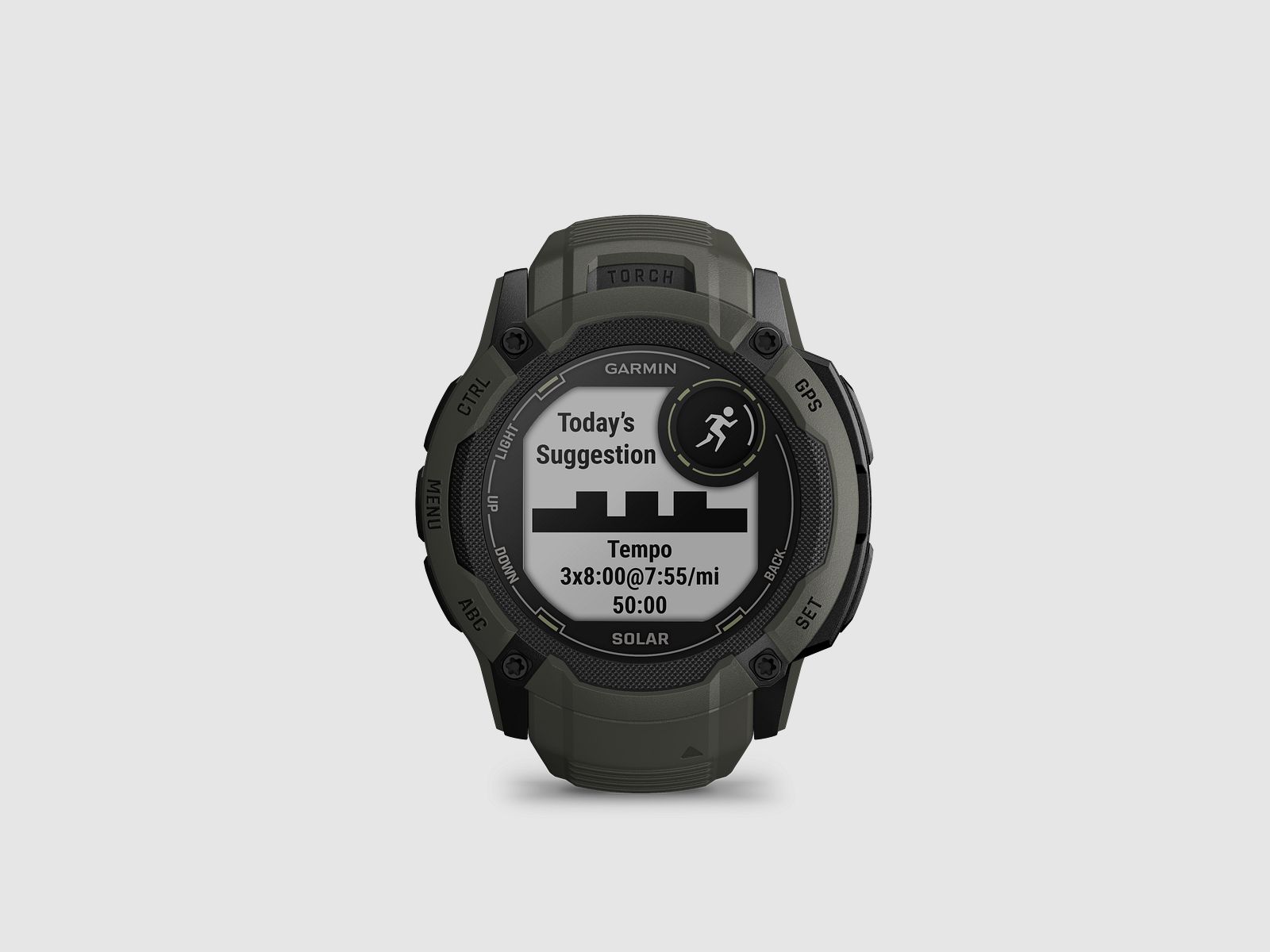 Garmin Instinct® 2X Solar, Moose Green