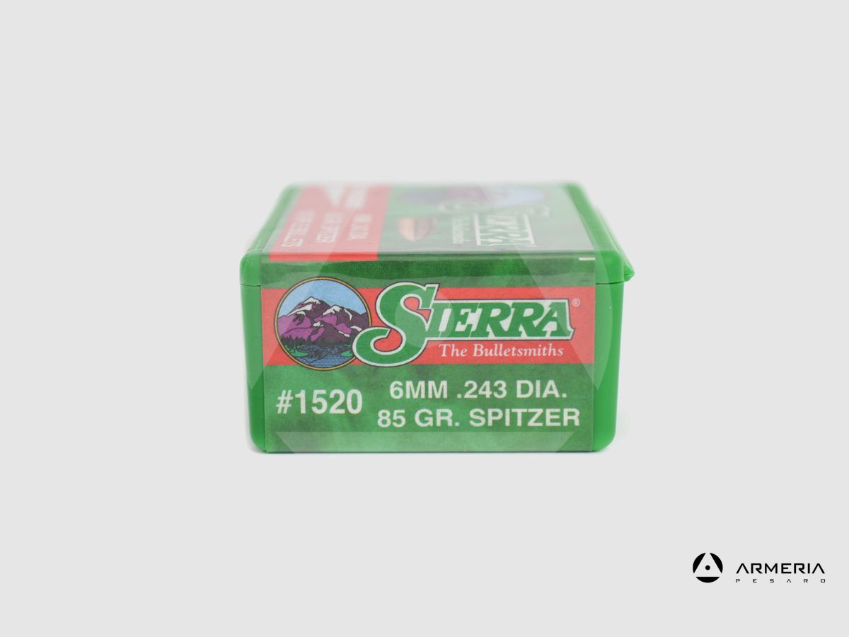 Sierra Varminter Geschosse Kaliber 6mm – 85 Grain Spitzer – 100 Stück #1520, Bild 2 von 2