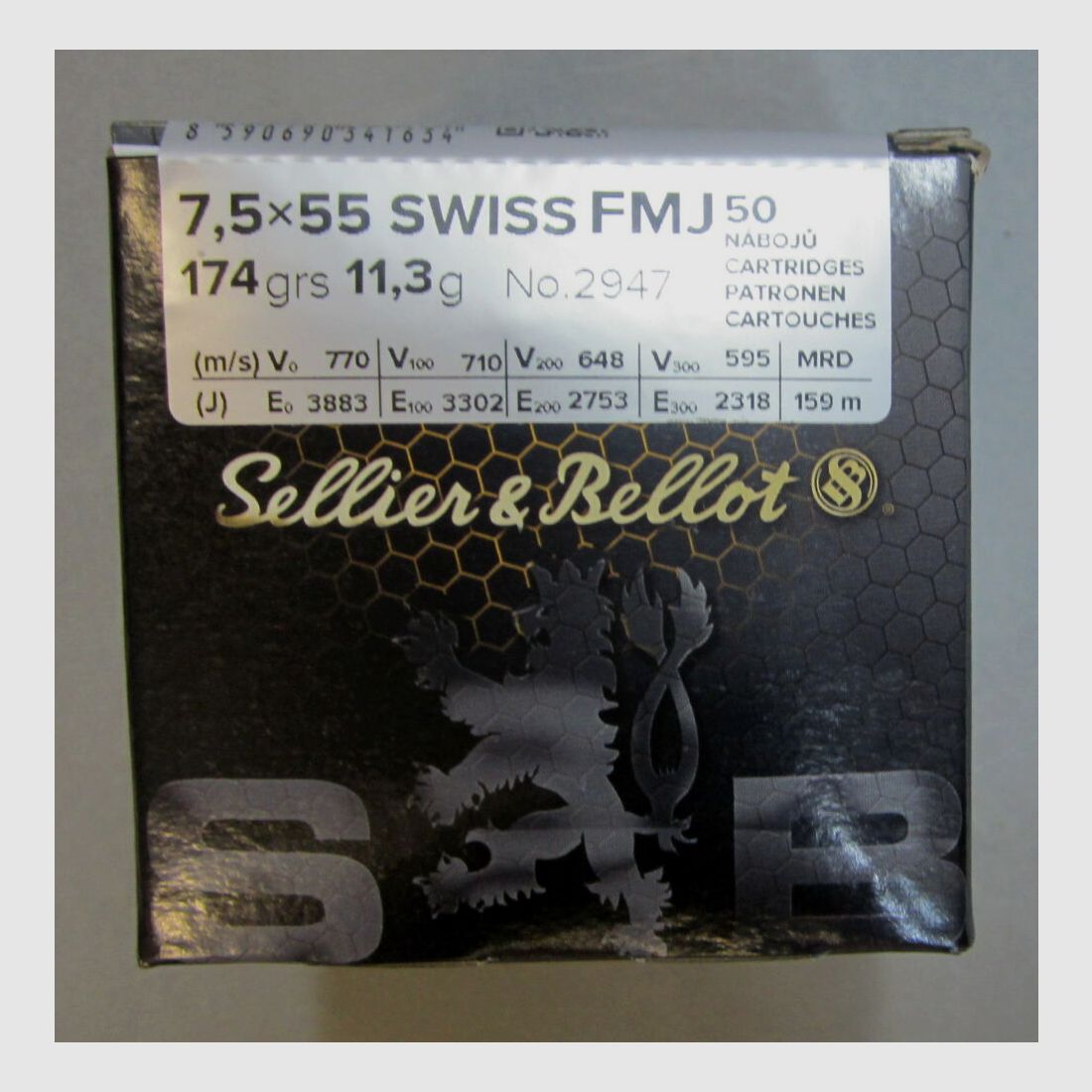 SELLIER & BELLOT Ordonnanz 7,5x55 suizo