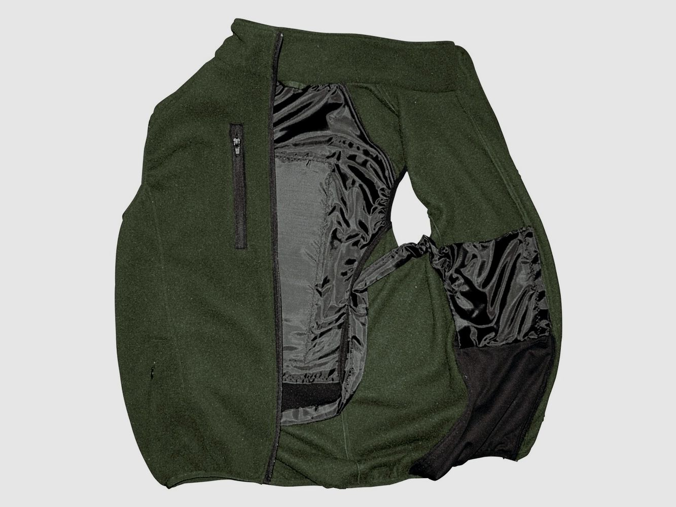 Alpenheat Verwarmde vest FIRE-FLEECE AJ4 (groen), afbeelding 4 van 7
