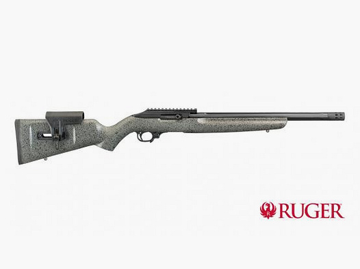 Ruger 10/22 Competición Gris - Rifle semiautomático en calibre