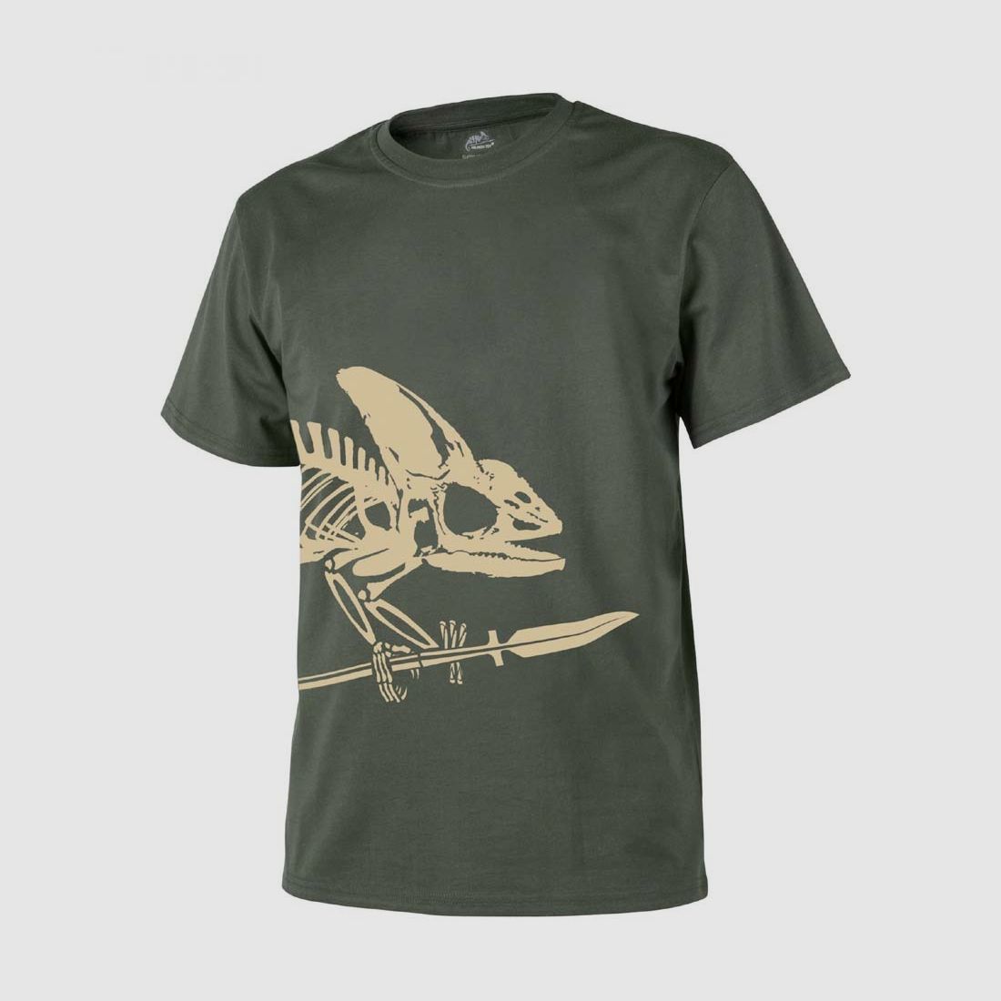 HELIKON TEX LOGO T-SHIRT FULL BODY SKELETON OLIVE