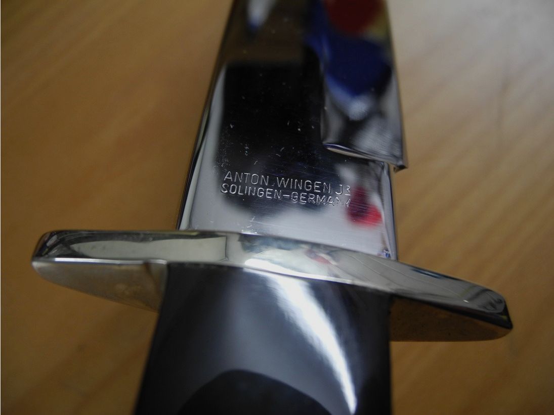 Superbe ancien Bowie de Othello / Anton Wingen Solingen