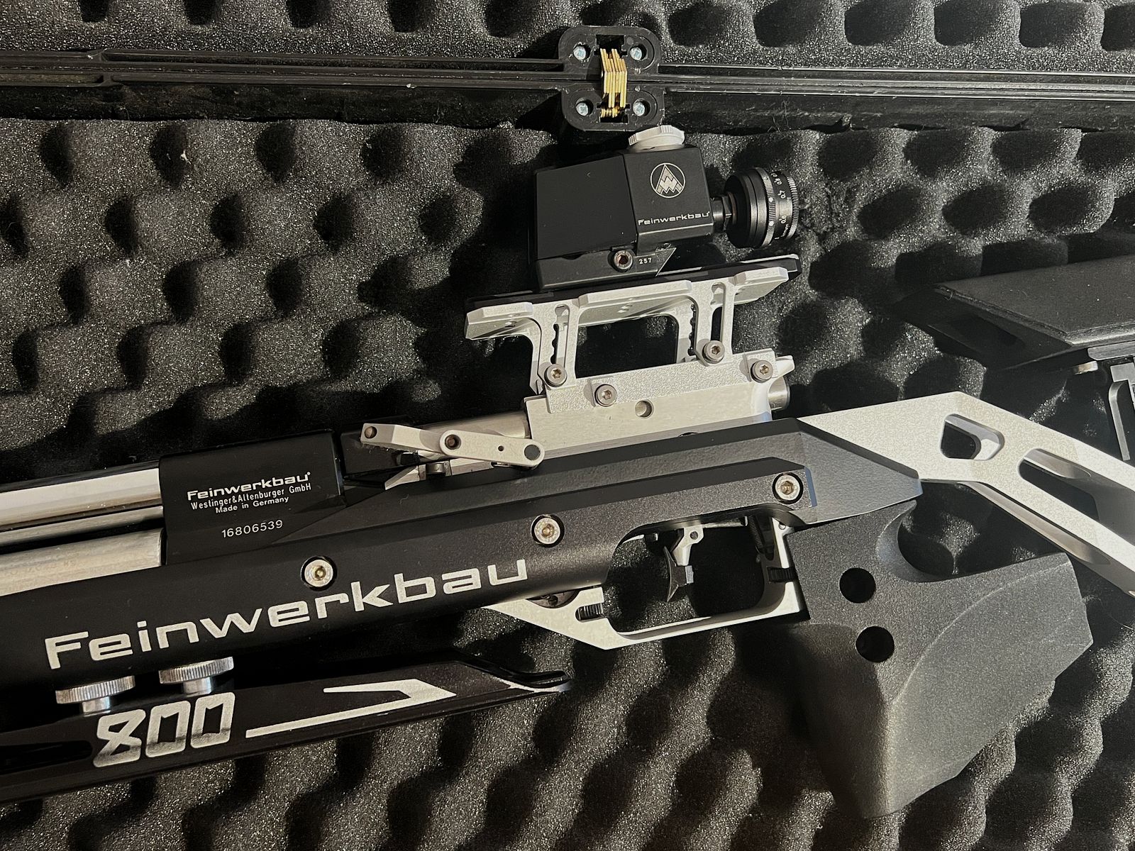 Complete package Feinwerkbau 800 Alu + Gehmann 6-color filter + TEC-HRO tripod 2.0