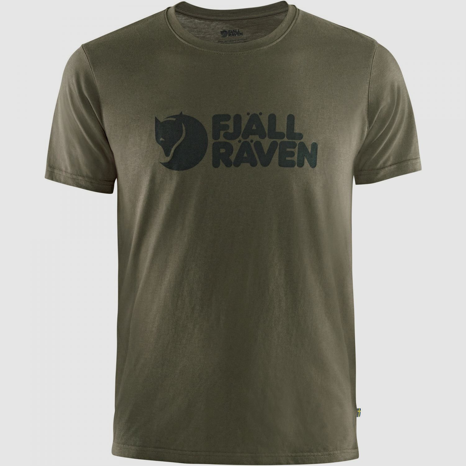 Övik Logo T-Shirt M Men (Dark Olive)