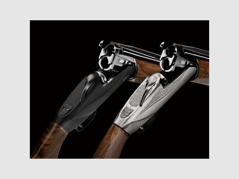 BENELLI Bockdoppelflinte Jagd Mod. 828U Silver 12/76  LL 67/71/76cm