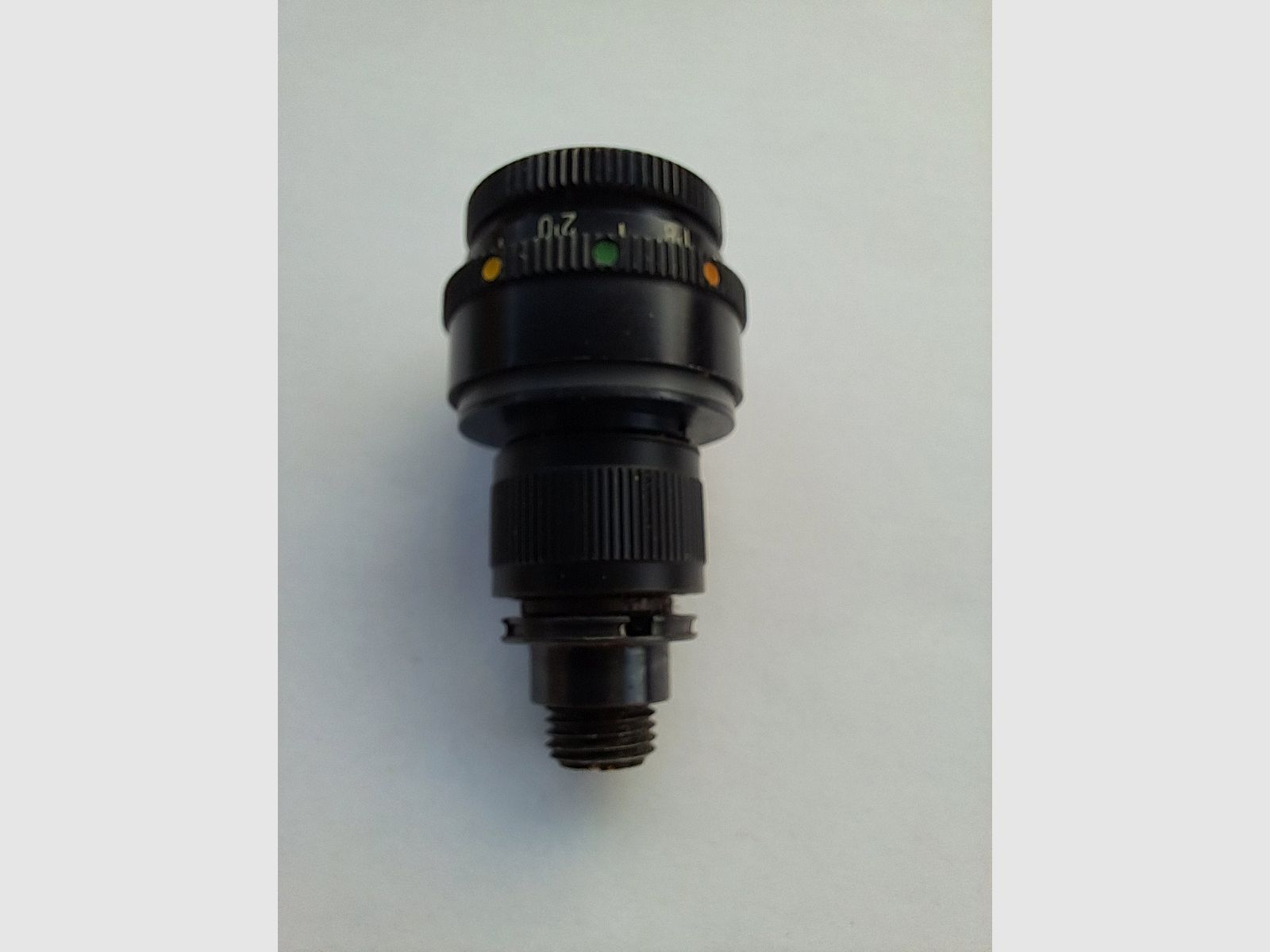 Gehmann D75 mit Irisblende, Farbfilter und Dioptrien 