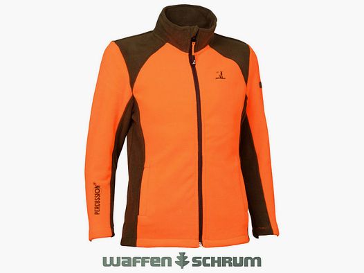 Percussion Fleece Jacket Orange
