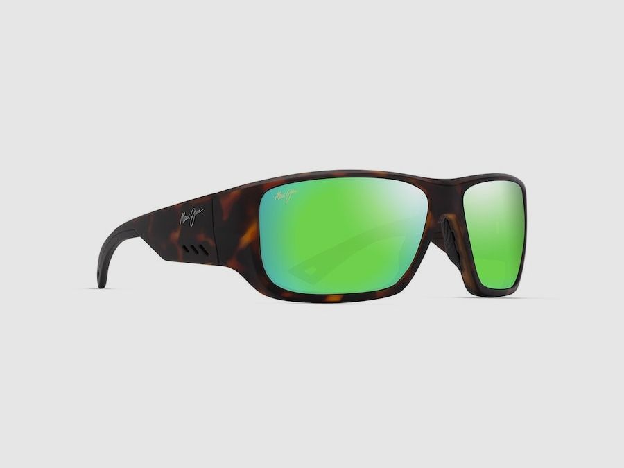 Maui Jim Keha Matte Dark Havana/Mauigreen Occhiali da sole