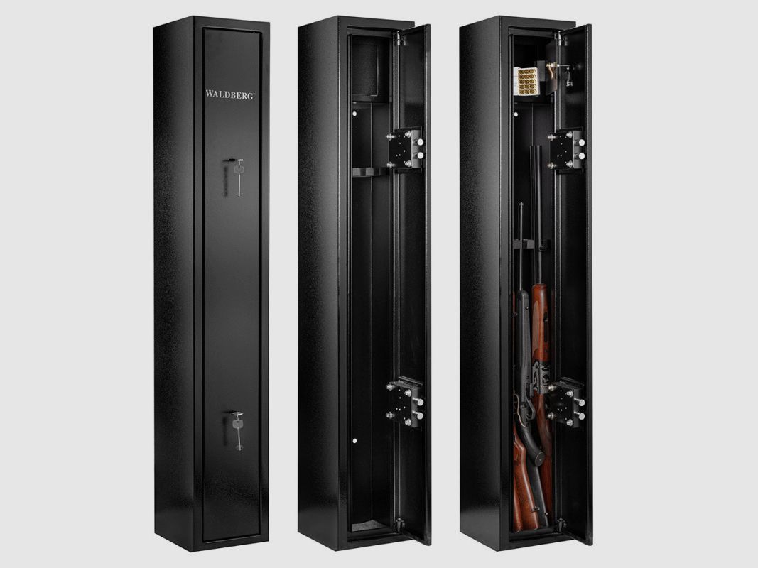 WALDBERG FIRST 5 WAFFEN-SAFE MIT 2 SCHLÜSSELN UND 2 SCHLÖSSERN
