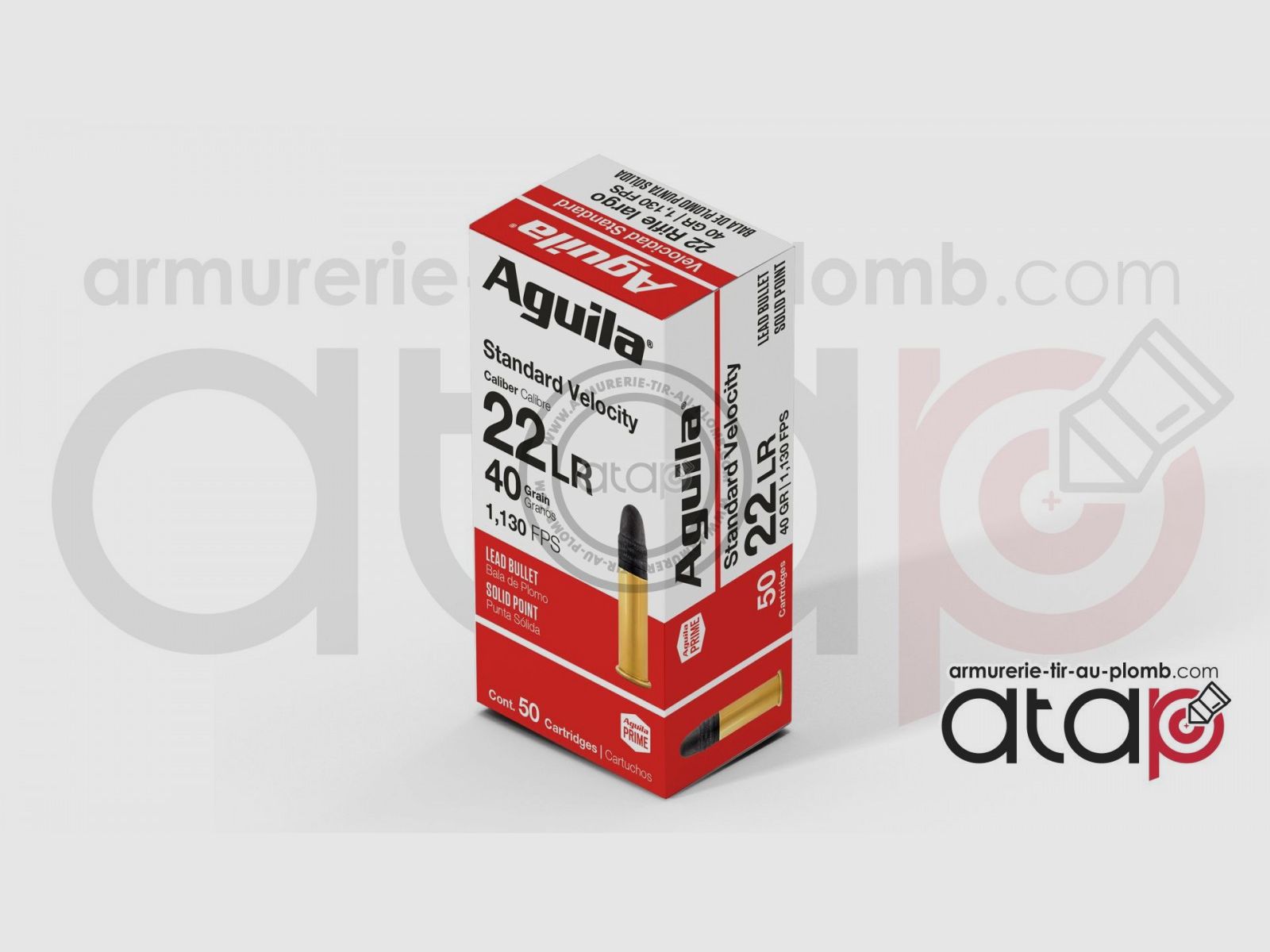 50 patronen 22 LR Super extra loodkogels, afbeelding 1 van 3