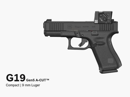 Glock Mod. 19 Gen5 A-Cut Combo