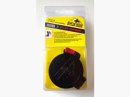 Pokrywa okularu Butler Creek MO20180 Flip Open do lunety Klappdeckel für ZF 18 EYE 43,2mm