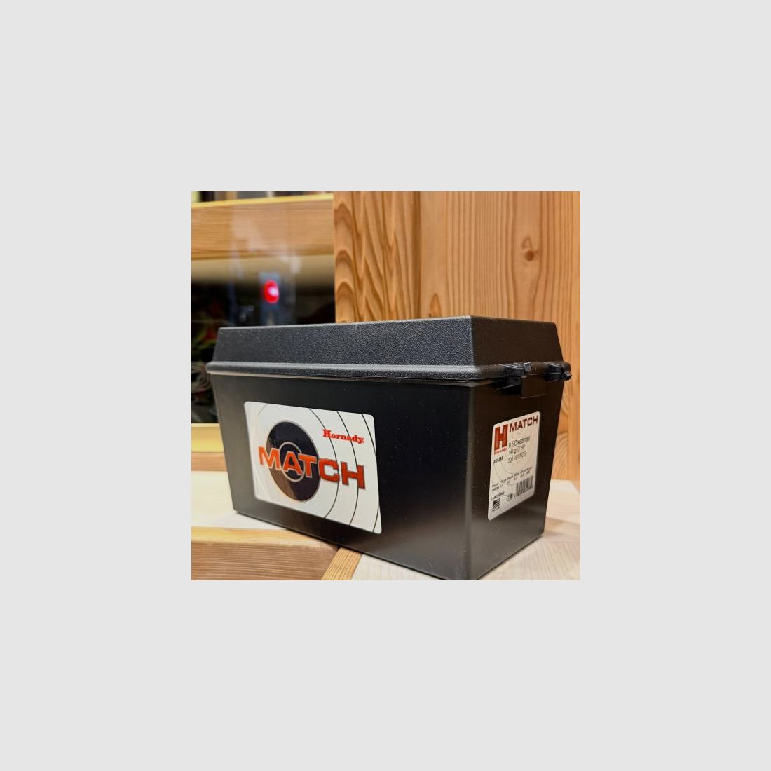 Hornady 6,5 Creedmoor Match BTHP 9,1g/140grs. 200 Schuss je Kiste