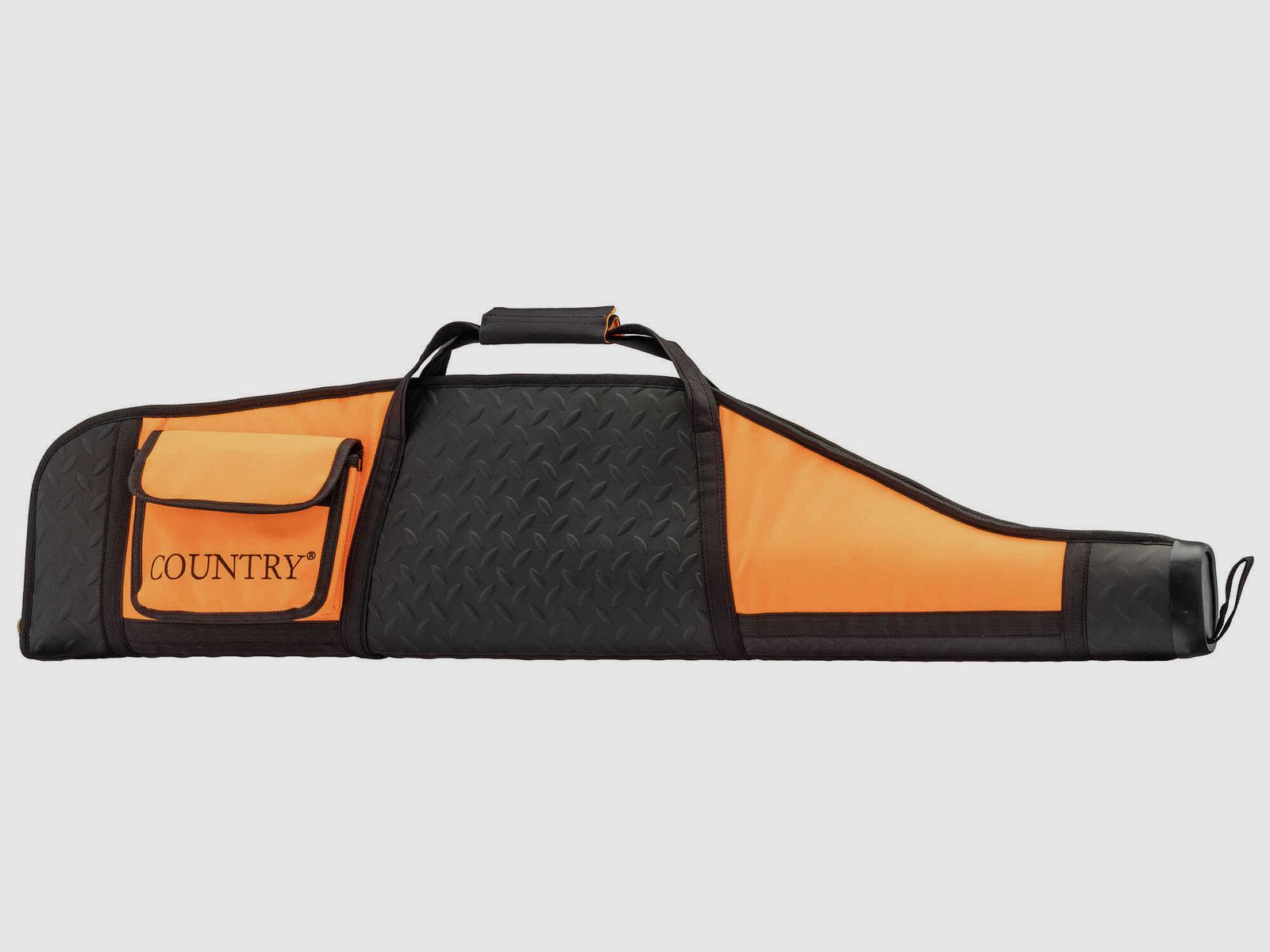 Oranges/schwarzes Cordura-Futteral für Büchse mit Zielfernrohr – Country Sellerie, Bild 1 von 4