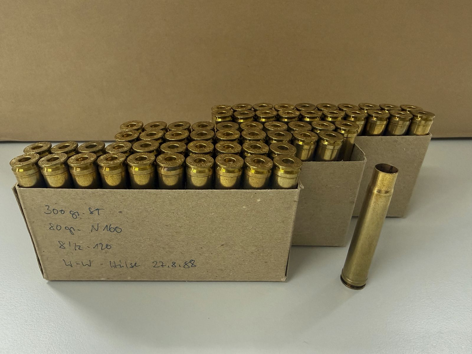 .375 H&H - 60 als nieuw gebruikte cases uit één partij in de originele verpakking, afbeelding 3 van 5