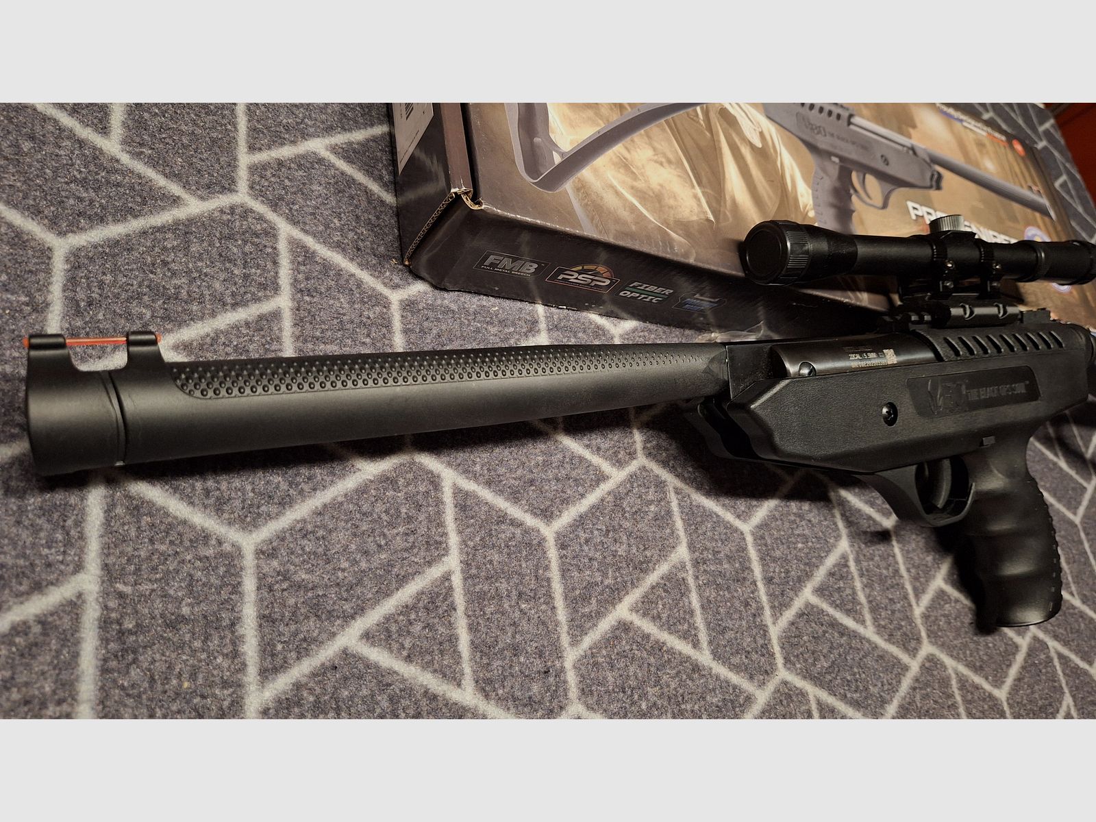 Black Ops Langley ProSniper - 5.5mm - Pistolenkarabiner 