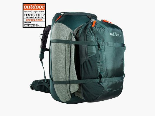 Tatonka Great Escape 50+15 Women – Travel Backpack with Daypack