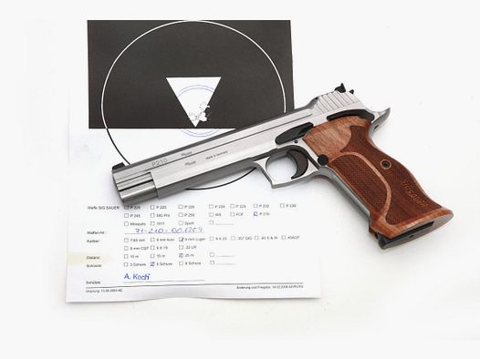 Sig Sauer P210 Super Target 6 Zoll Silver